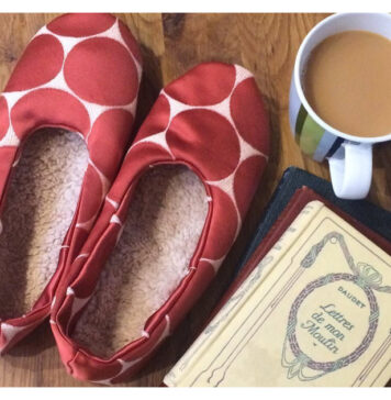 Supersoft Slippers Free Sewing Pattern
