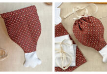 Turkey Leg Treat Bag Free Sewing Pattern