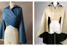 Wrap Cape Free Sewing Pattern